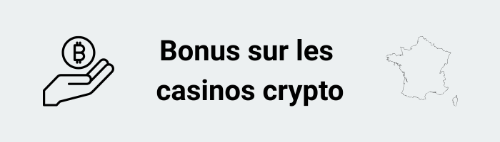 Bonus sur les casinos crypto